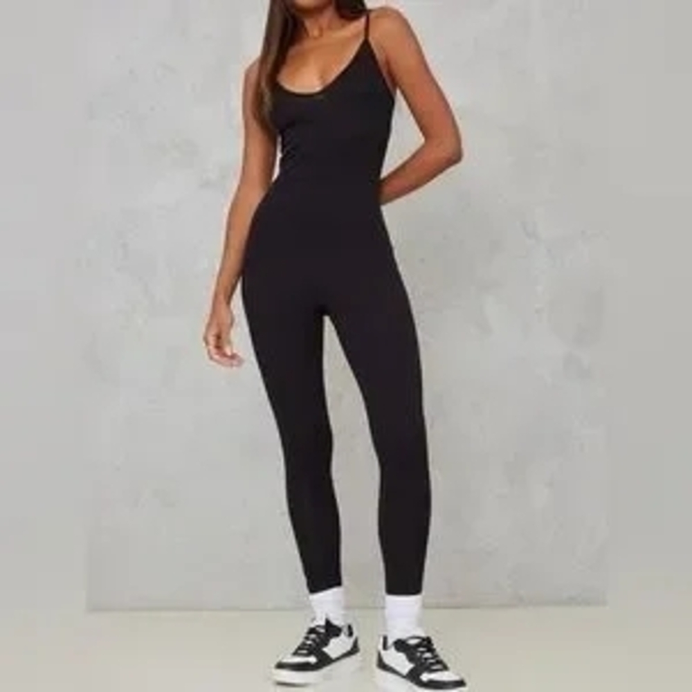 Lulu's Elegant Black Jumpsuit